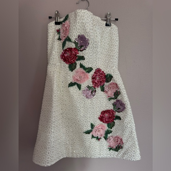 Helsi, mini dress, size small, worn for photos on bachelorette, great condition - Picture 2 of 7